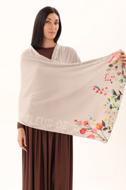 FLUER DE JARDIN scarf