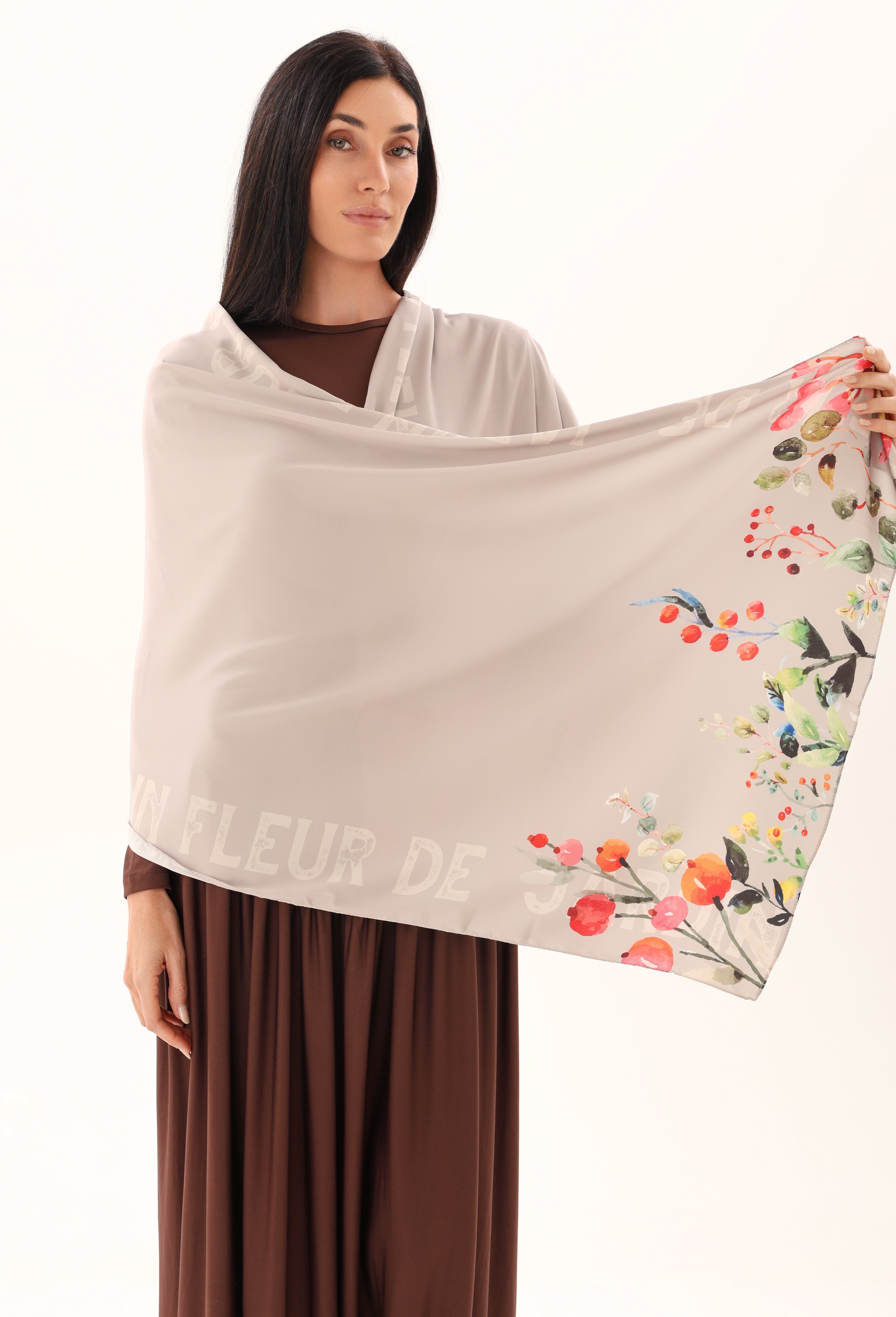 FLUER DE JARDIN scarf